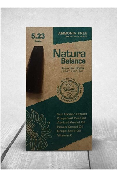 NATURABALANCE Natura Balance Krem Saç Boyası 5,23 Kakao 60ml