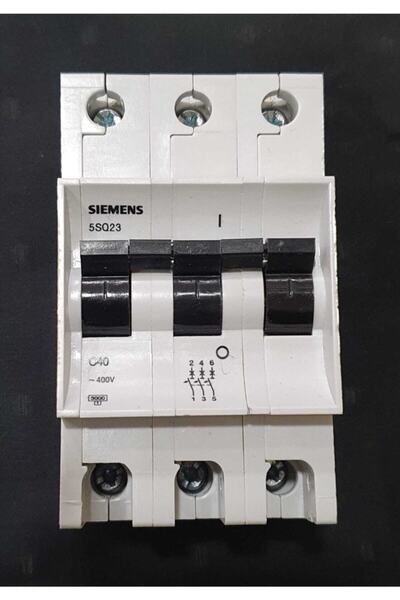 Siemens 5sq2370-2ya40 40a, 3 Fazlı, Anahtarlı Otomatik Sigorta, 3ka, C Tipi, ...