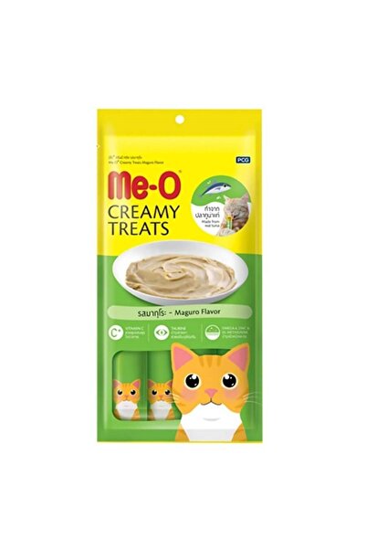 Creamy Mavi Yüzgeçli Orkinos Kedi Ödülü 4x15 Gr 12'li Set Idili