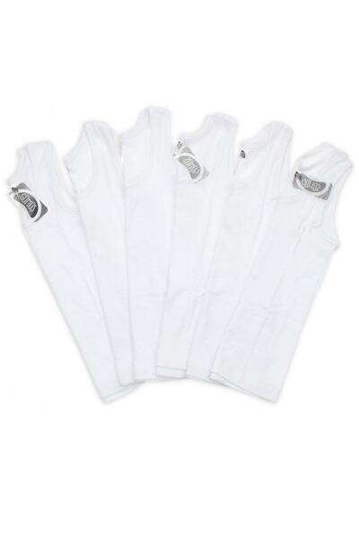 Gümüş İç Giyim Tricou cu bretele late pentru fete, cu tiv plat, pachet de 6