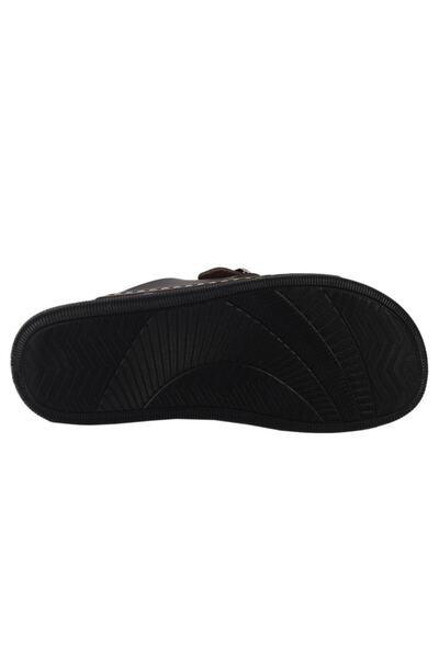 Apella Men's Brown Casual Slippers