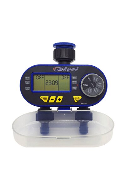 Akyol Garden Çift Çıkışlı Otomatik Dijital Bahçe Sulama Saati Bilgisayarı Timer