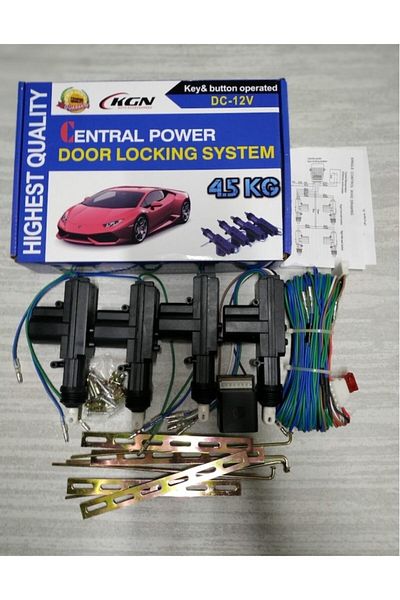 ARSVİSİON - Kgn Central Lock Set 4 Doors 12v For 4 Doors