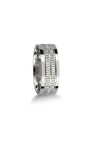 Erer Gümüş Gümüş bay alyans yüzük dy4020