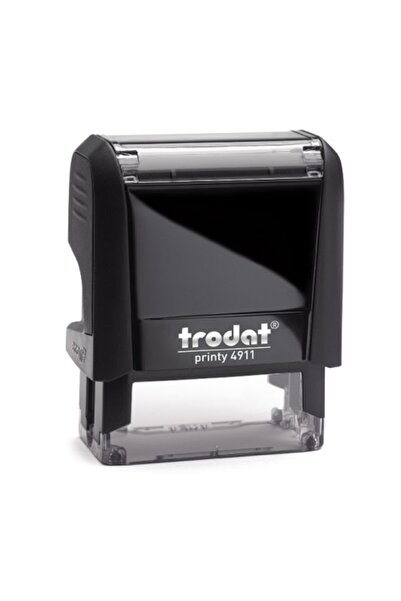 Trodat ختم أسود 4911 اسم ختم أوتوماتيكي لباد أسود (يشمل النص)