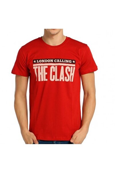 Bant Giyim Men's T-Shirt - the Clash Red