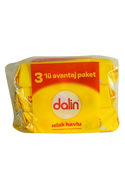 Dalin منشفة مبللة كلاسيكية ناعمة على شكل قرص العسل، عبوة مميزة مكونة من 3 قطع...