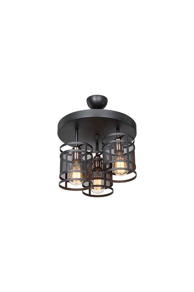 MANO Salda 3-Piece Plofonyer Copper Chandelier