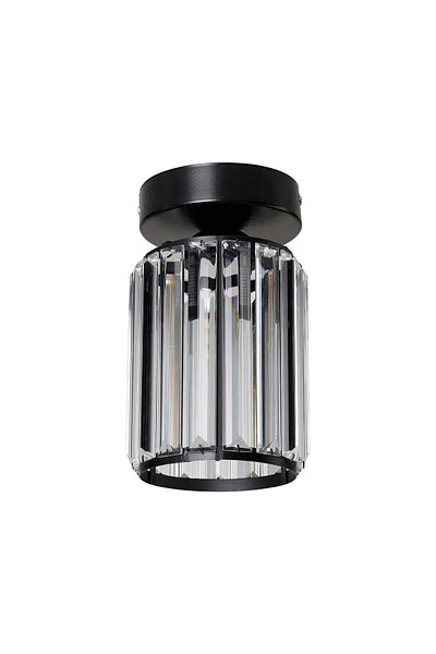 MANO Crystal Plophonier Single Black Chandelier