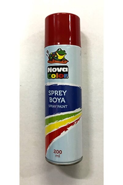 Nova Color Kırmızı Renk Sprey Boya