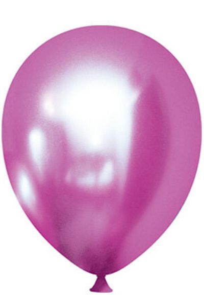 ELGALA 10 Helium Balloons - Chrome and Luxury Mirrored