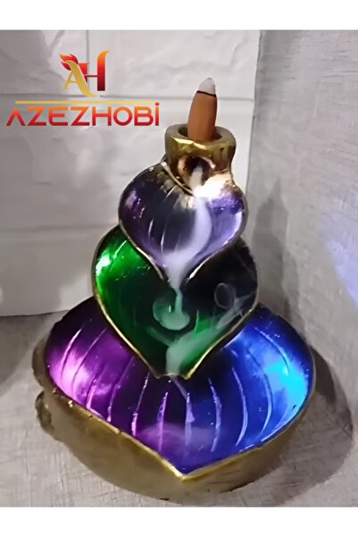 azezhobi Işıklı Geri Akış Yaprak Tütsülük