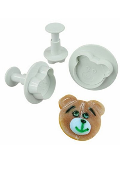 ELGALA مجموعة من 3 قطع على شكل دمية دب