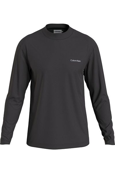 Calvin Klein Men's Slim Fit Long Sleeve Cotton Black Sweatshirt K10K 110179 -Beh