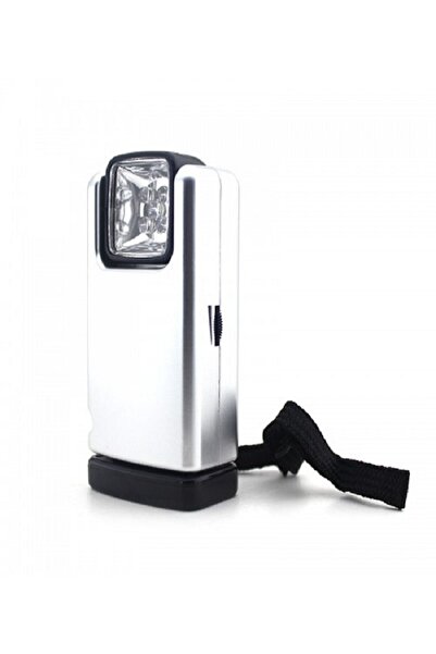 RICHIE Şarjlı Fener Dinamolu Fener Pil Derdi Yok Kendini Şarj Eden Fener Elek...