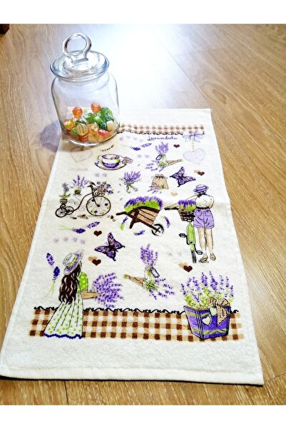 Neweste Mutfak Havlusu Kurulama Bezi Kitchen Pamuklu Baskılı El Havlusu Desenli Havlu 30*50 Cm Tekli