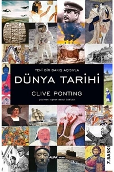 Alfa Yayınları Clive Ponting Dünya Tarihi (ciltli) Tarih Kitabı Türkçe Ciltli