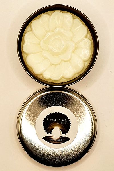 FANTASTİK SANAT ATÖLYESİ Decorative Gift Metal Tin Box Vanilla Scented Gift Flower Model Hand and Bath Soap