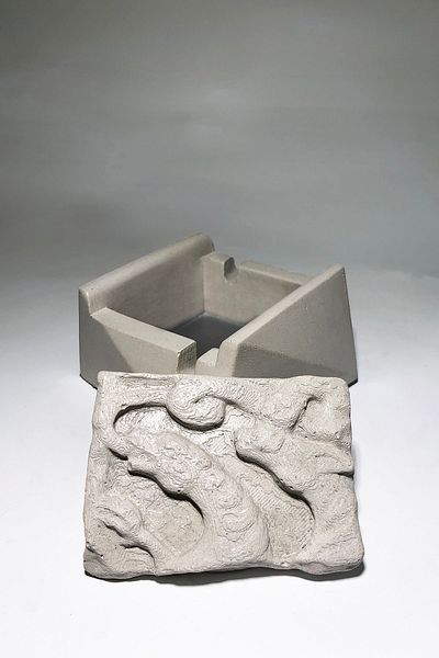 RocArt Home Τραπέζι σκόνης από σκυρόδεμα Dragon