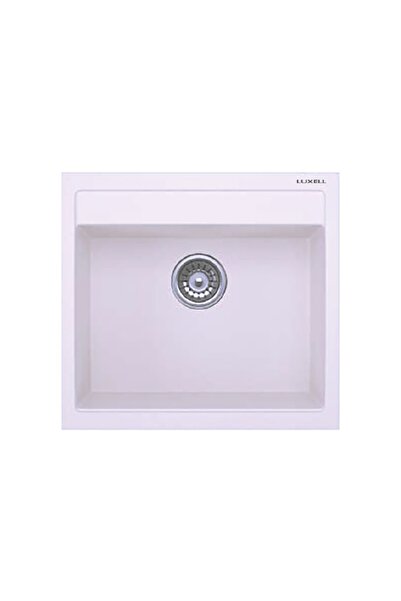 Luxell Lx 535 Rıva Granit Beyaz Eviye