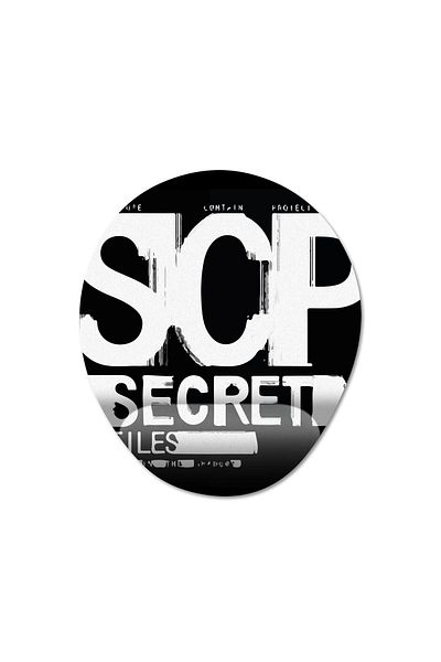 Pixxa Scp: نموذج لوحة ماوس مساعدة للمعصم من Secret Files - 2 بيضاوي