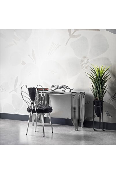 VOVOKO Dresuar Takımı Ultra Lak Kaplama 120cm Uzunluk Makyaj Seti Aynasız Takım