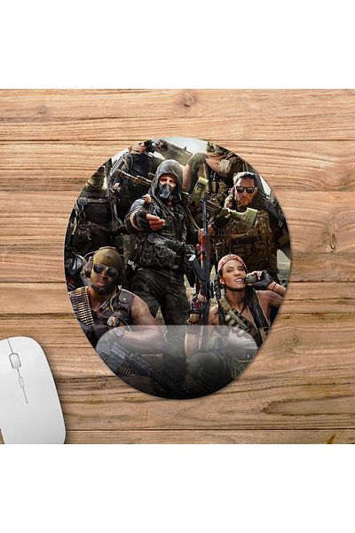 Pixxa نموذج لوحة الماوس بمساعدة المعصم من Call Of Duty: Warzone - 4 بيضاوي