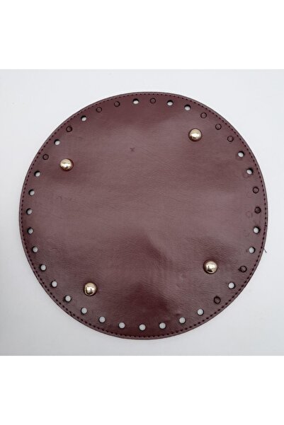 angel çanta aksesuar Bordo crvena Prirodna koža 22 cm okrugla Torba baza sa s...