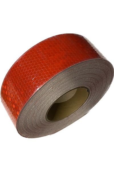 Mfk 3D Reflective Red Strip Tape with Honeycomb 50m / 5cm