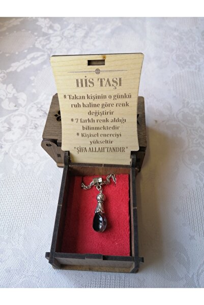 melegim doğaltaş His Taşı Doğaltaş - Renk Değiştiren Doğaltaş -damla Kesim Ko...