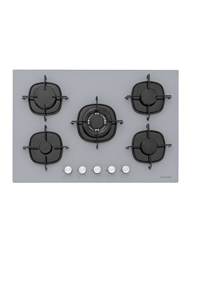 Silverline 3'lü Gri Cam Ankastre Set (3481 Flam 60 Gri+cs5365s01+bo65e1s01)