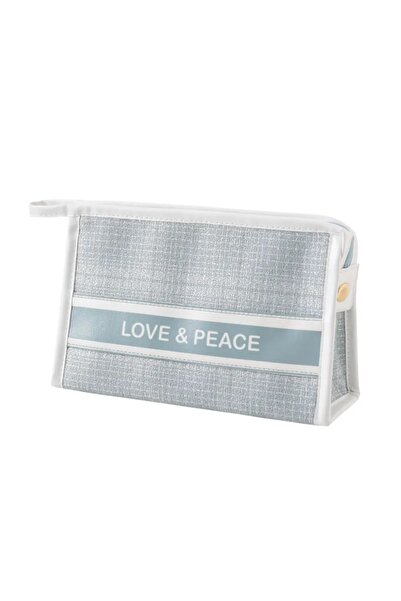 Valoa حقيبة تنظيم المكياج وحقيبة العناية بالسفر من القماش المزخرف من ديانا - ...