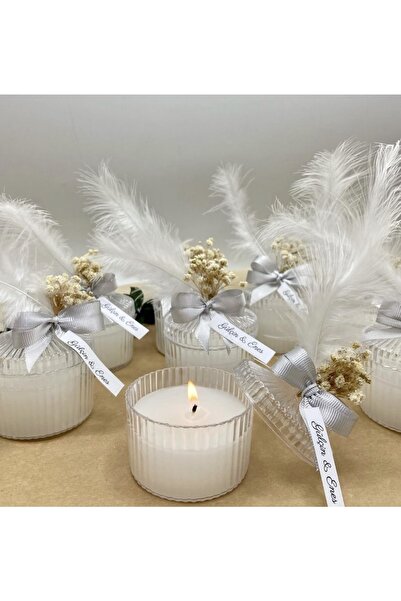 Çemrek Süs Parti Söz Nişan Kına Bebek Hediyelik Mika Mumluk Hediyelik Nikah Ş...