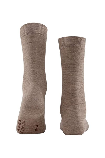 FALKE Damen Socken - Softmerino SO, Kurzsocken, einfarbig