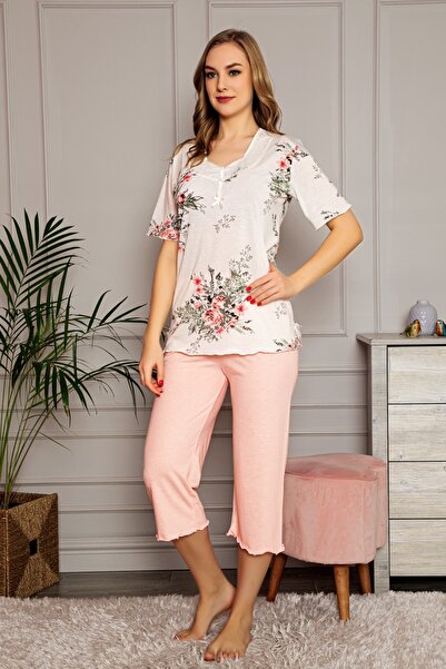 nisaNCa Set de pijamale Mom Viscose Capri - Seria specială de Ziua Mamei