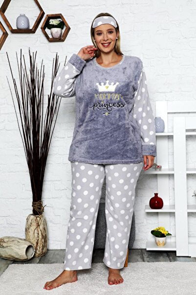 nisaNCa Піжама з флісу для жінок великих розмірів