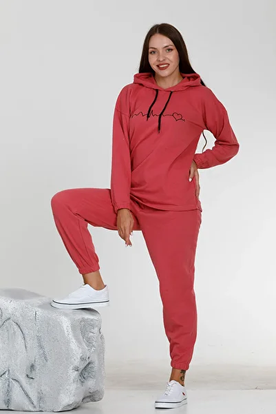 nisaNCa Seasonal Hooded Women's Tracksuit Set - Home Wear
