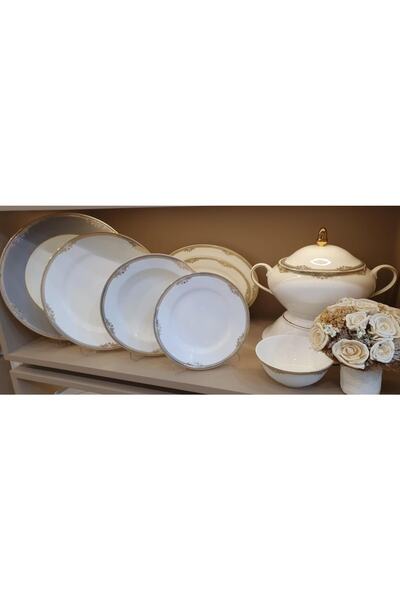 EVALIZA Versaılles 60 Parça 12 Kişilik Yemek Takımı