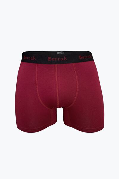 Berrak Men's Claret Red 3 Pack Modal Boxers 3br4476