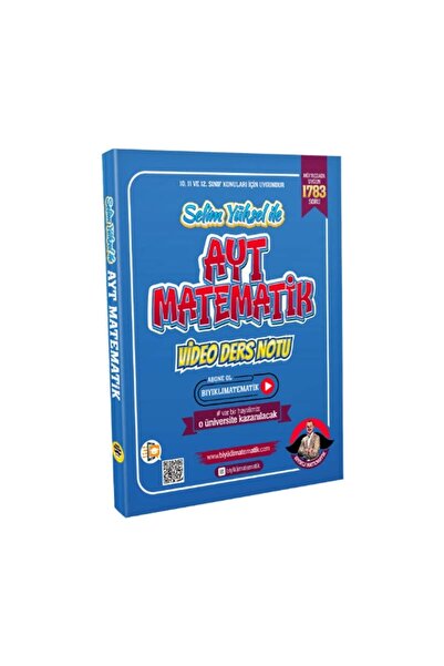 KR Akademi Yayınları Kr Akademi Bıyıklı Matematik Selim Yüksel Ayt Matematik ...