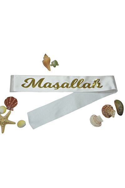 Larenya Maşallah Yazılı Kuşak & Sünnet Partisi & Maşallah Kuşak