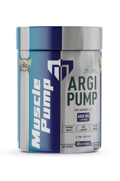 MUSCLE PUMP Arginine Pump Powder 300 Gr
