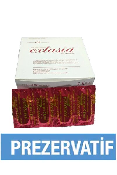 Extasia Prezervatif Kondom 100 Adet (gizli Gönderim)