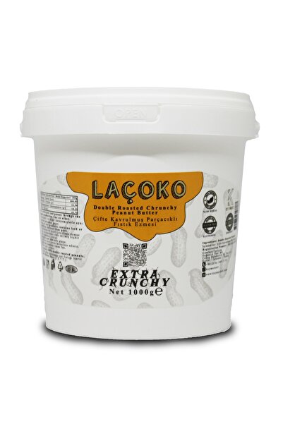 LAÇOKO 1 Kg Kova Şekersiz, Katkısız, Glutensiz, Vegan,doğal Çifte Kavrulmuş P...