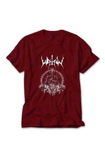 Z zepplin Κόκκινο T-shirt Watain Wolves
