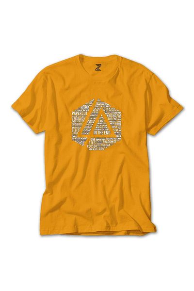 Z zepplin Κίτρινο μπλουζάκι Linkin Park χωρίς μανίκια