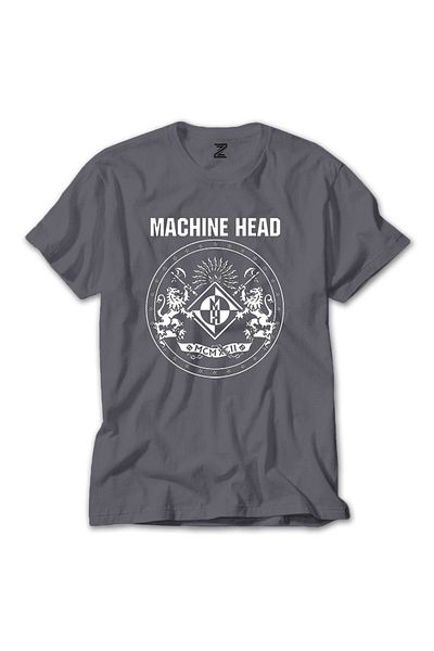 Z zepplin Γκρι μπλουζάκι Machine Head Album 2020