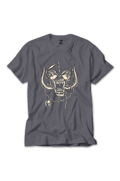 Z zepplin Tricou Gri Motortead Logo