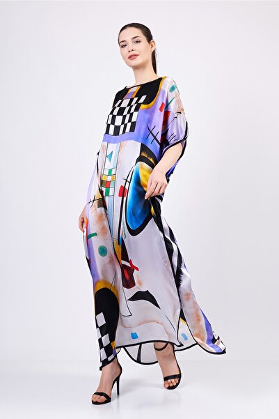 Nomads Felt Saf Ipek Elbise | Kandinsky Collective |