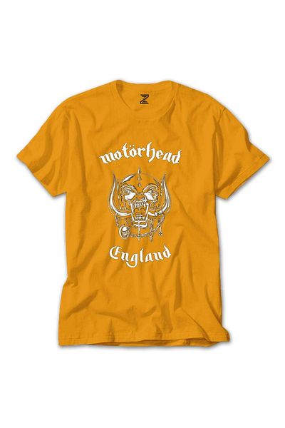 Z zepplin Κίτρινο T-shirt Motörtead England